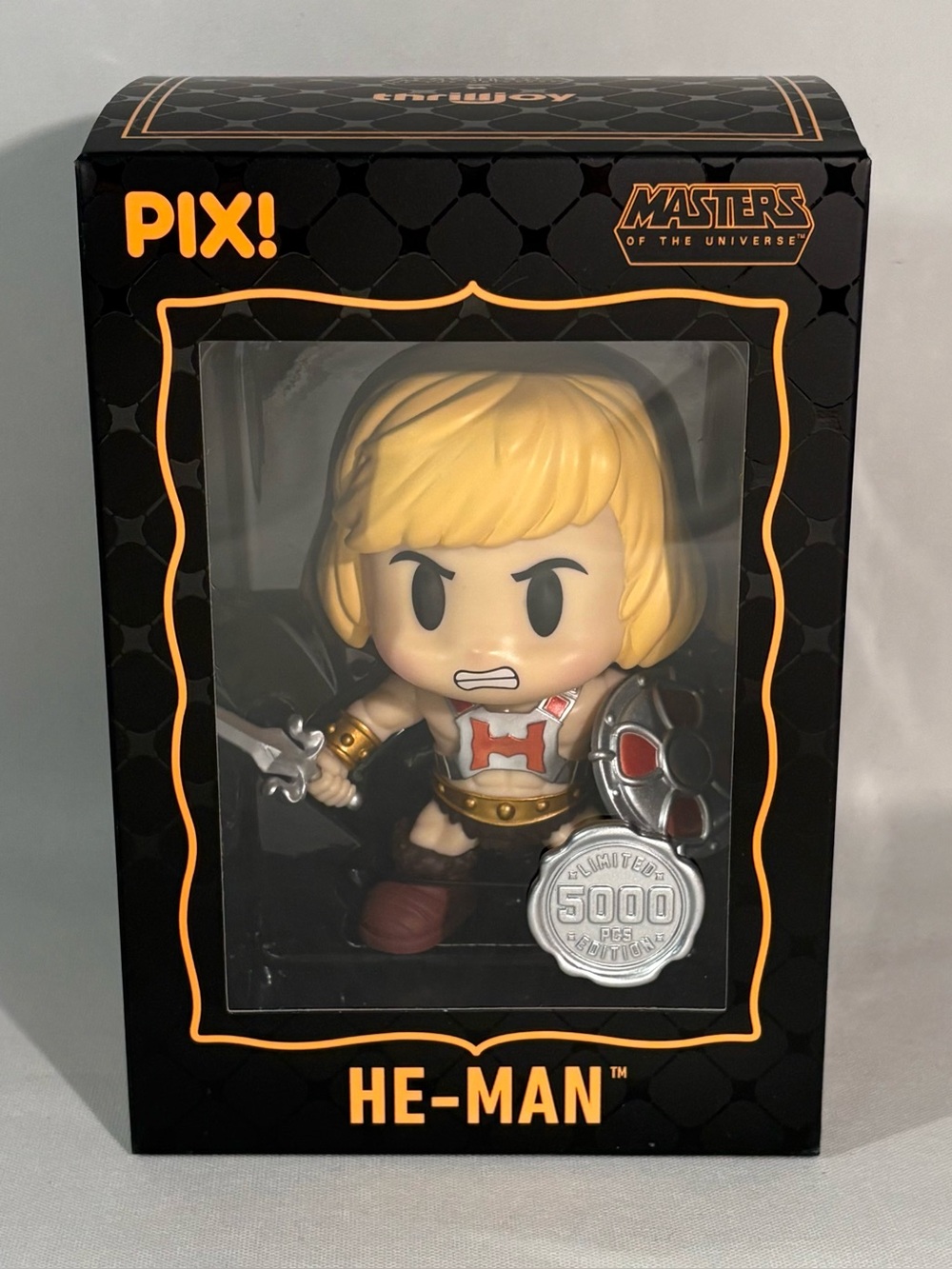 💪 THRILLJOY PIX! MOTU HE-MAN RARE 5000 PCS LIMITED EDITION COLLECTIBLE FIGURE
